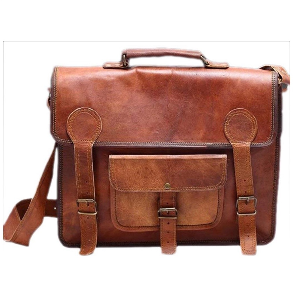 Phoenix Craft Leather Messenger Bag